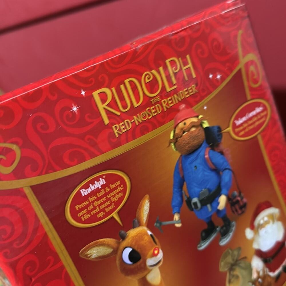 Rudolph The Red-Nosed Reindeer possible figure see description some may not work - Picture 7 of 7